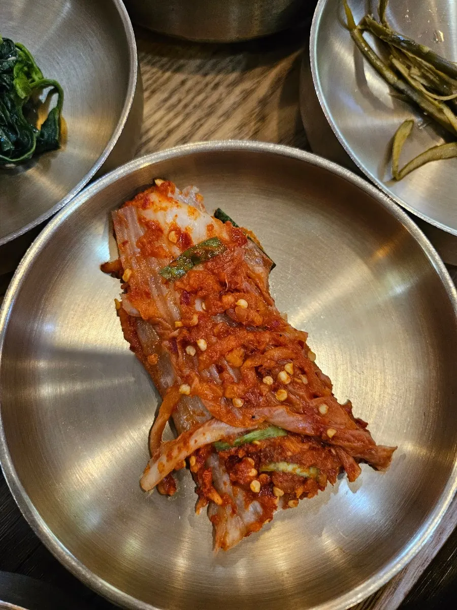 Đĩa banchan định thực hấp dẫn