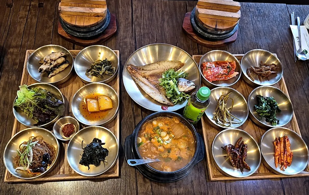 Full table with Tteuranchae Bapsang and boribulbi