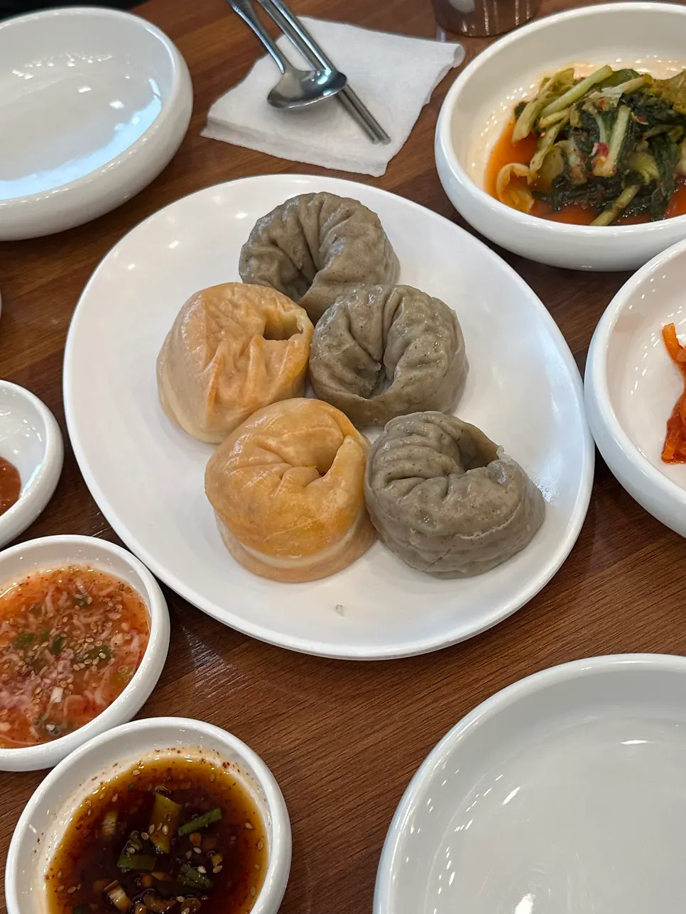 Plate of tender bossam pork