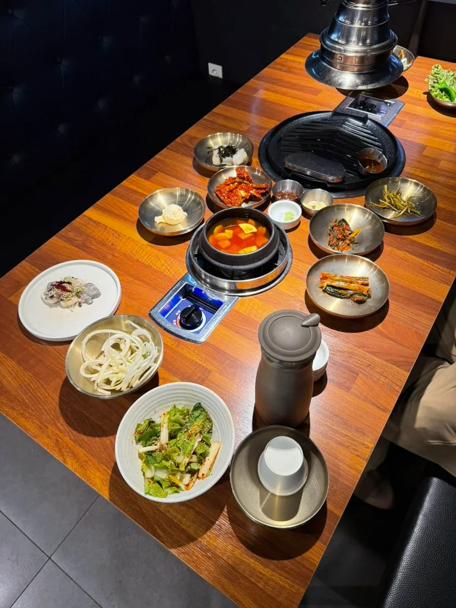 Table setting prepared ahead for a reservation