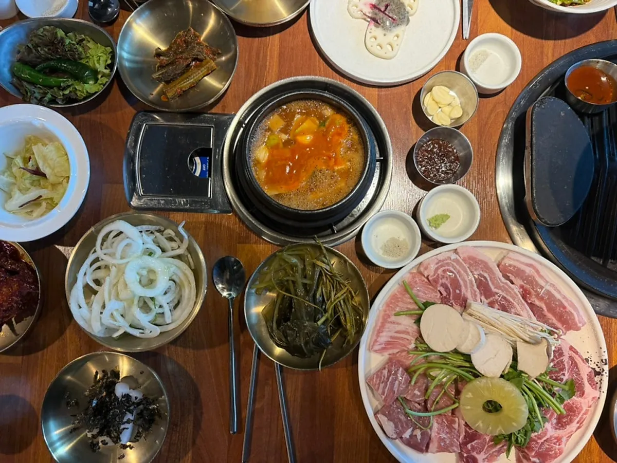 한마음정육식당 원주기업도시점 외관