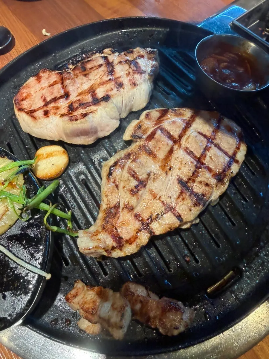 추가 주문한 공기밥