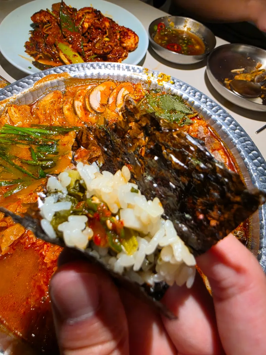 元氣玉光化門店豐盛套餐全貌