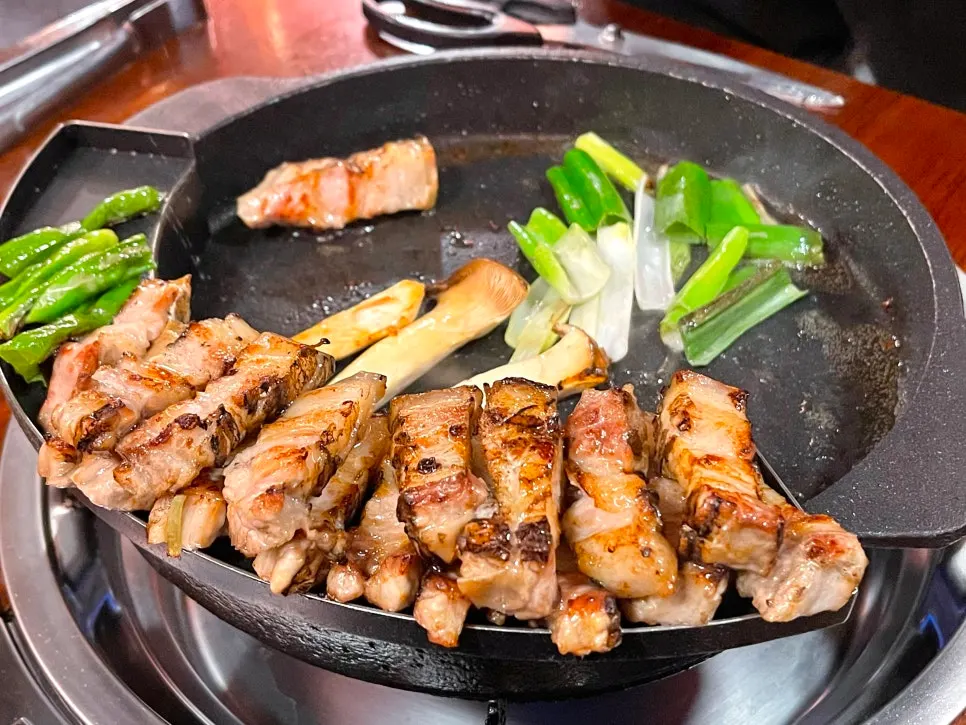 우돈탄 다산본점 삼겹살 포스팅 표지 이미지