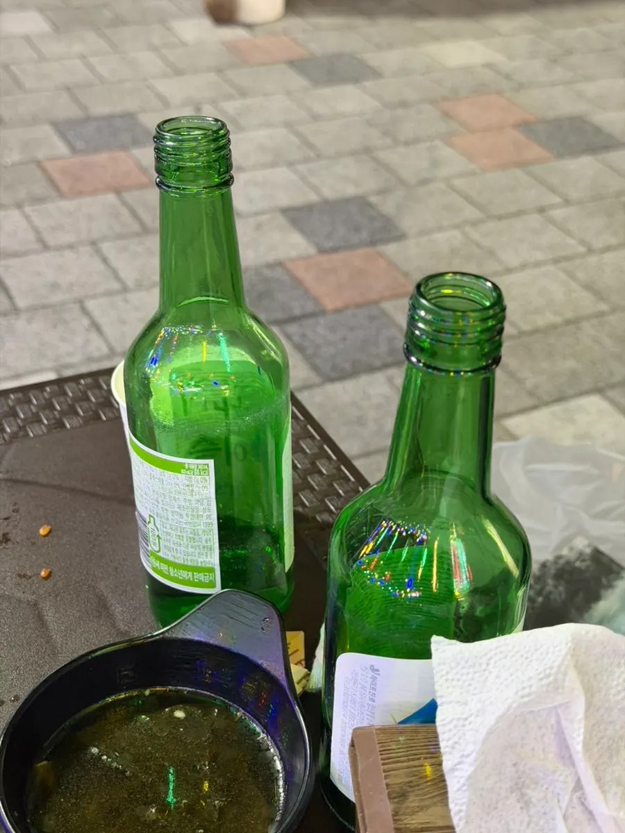 싹싹 비운 볶음밥 접시
