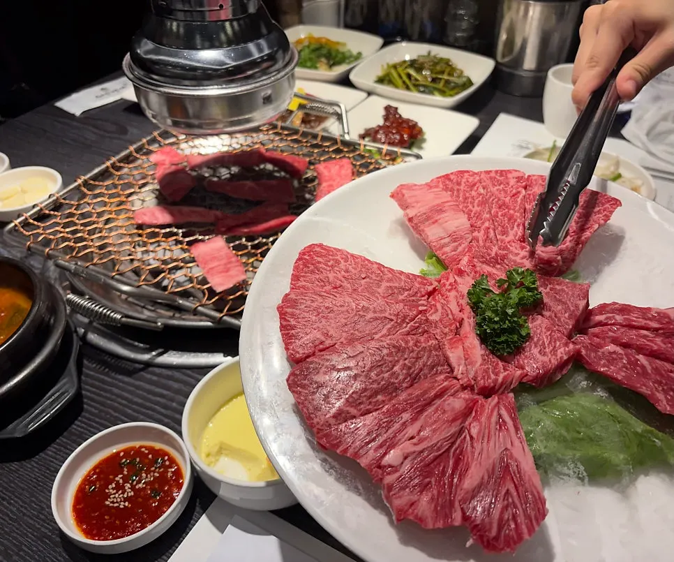 마블링이 살아있는 1++ 한우 원육