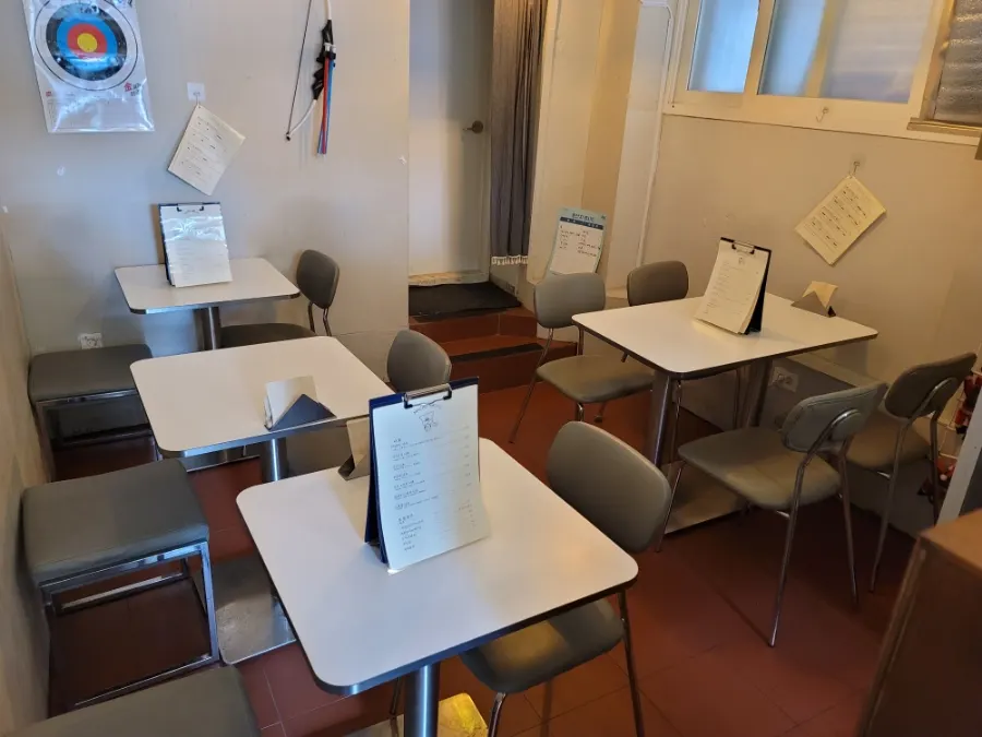 Seating inside Macho Nacho