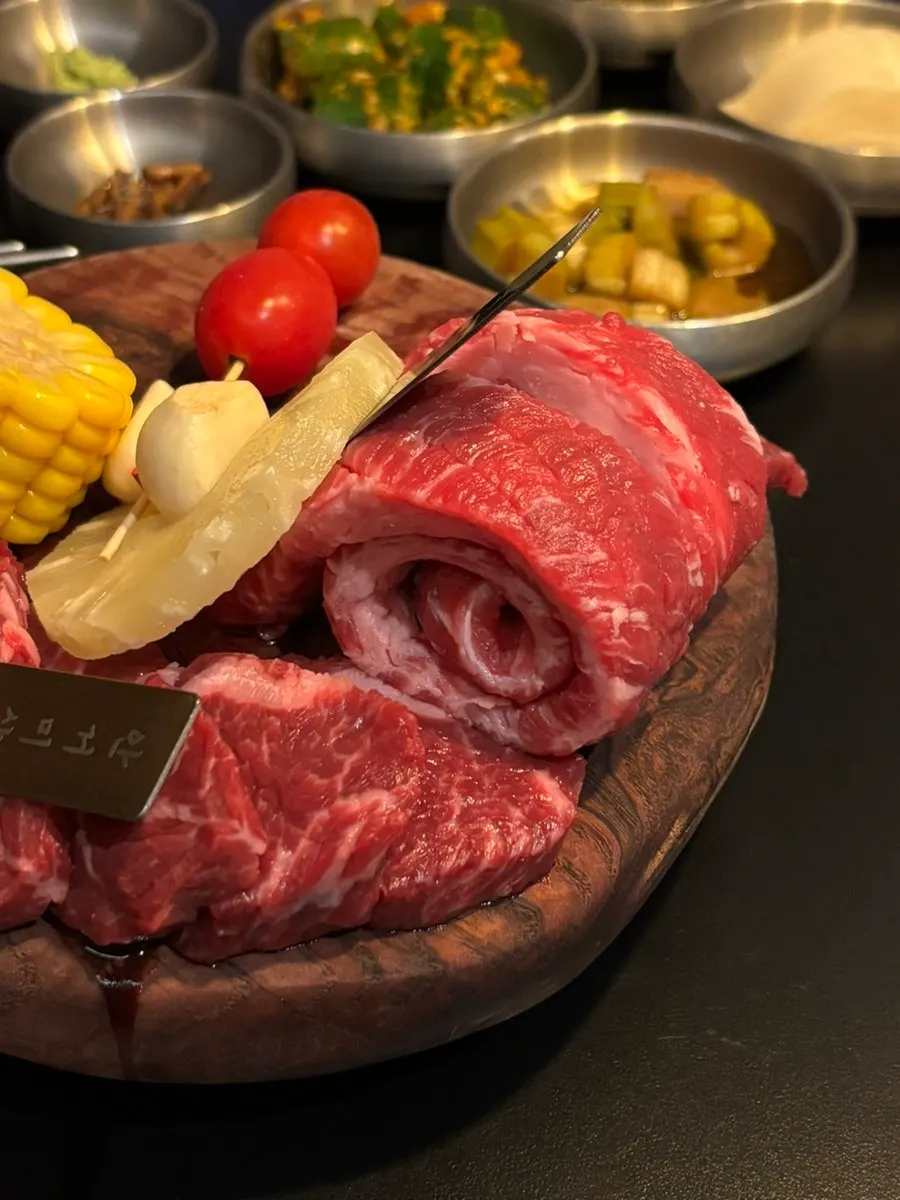 Grilled gadak-galbi