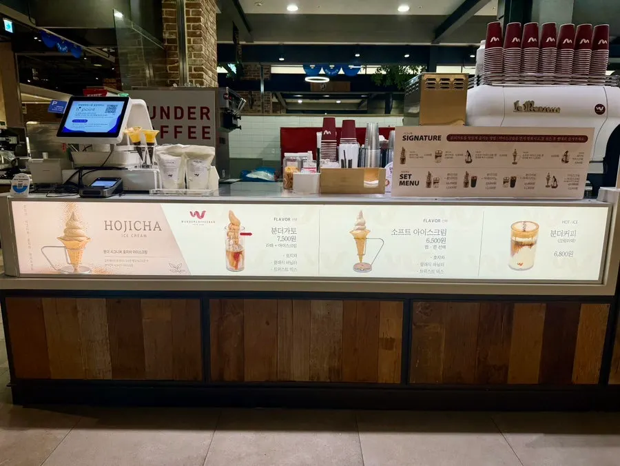Surroundings of Wunder Coffee Bar along the shopping route