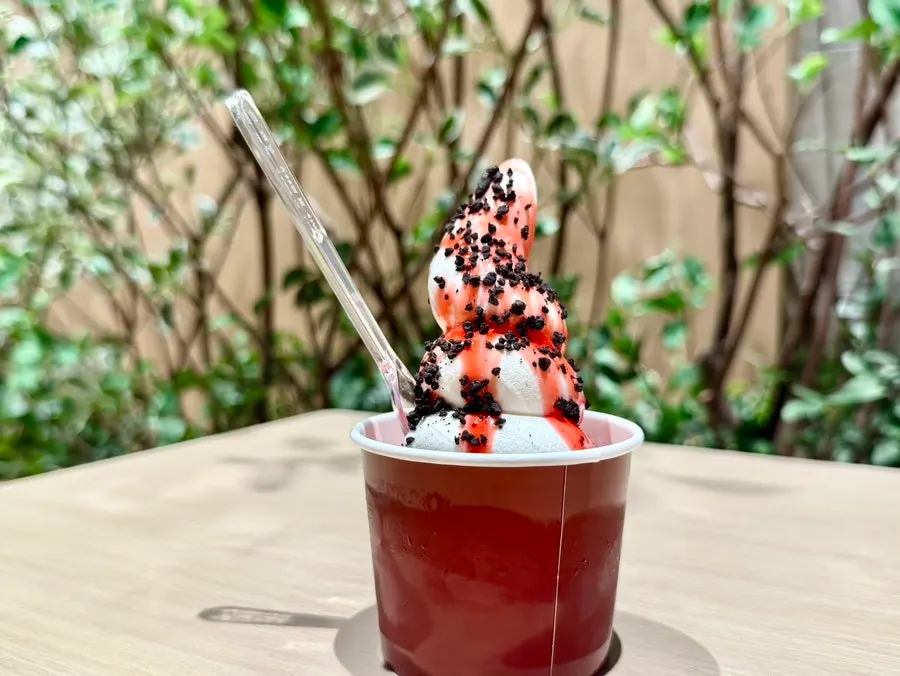 Dwaejibar ice cream at Wunder Coffee Bar