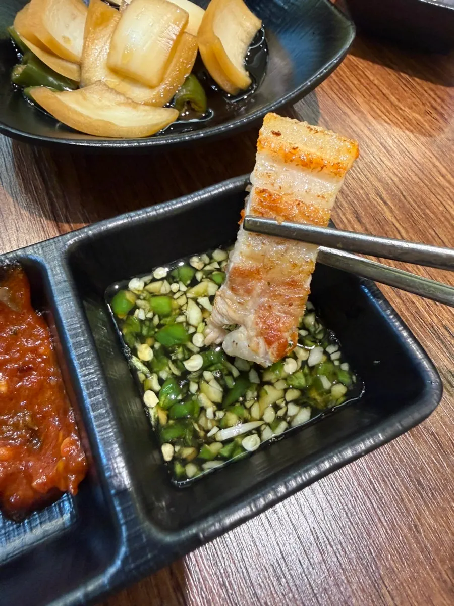 Special sauce made with cheongyang chili and garlic