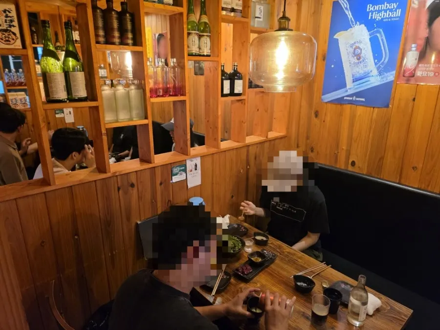 Overall interior view with a bar-restaurant feel