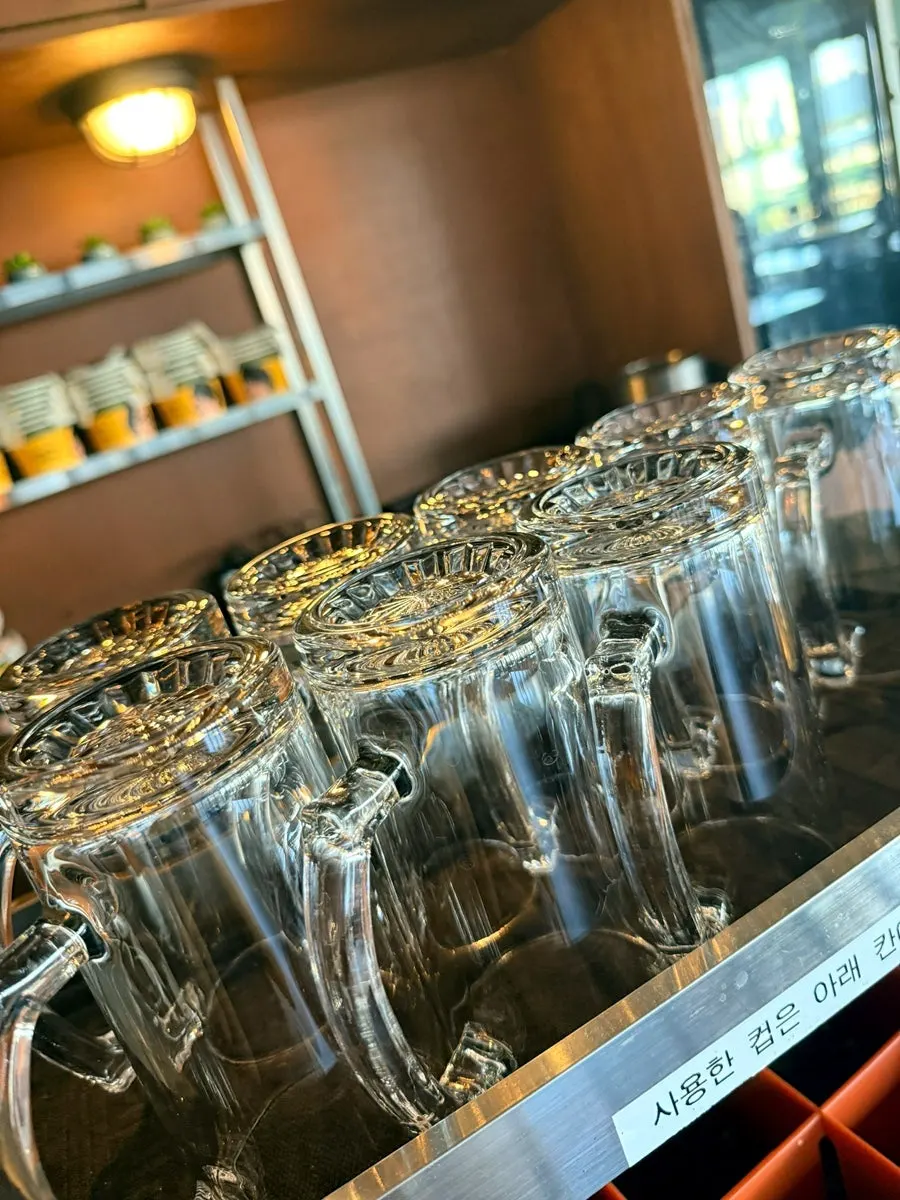 셀프 탭하우스 맥주 잔