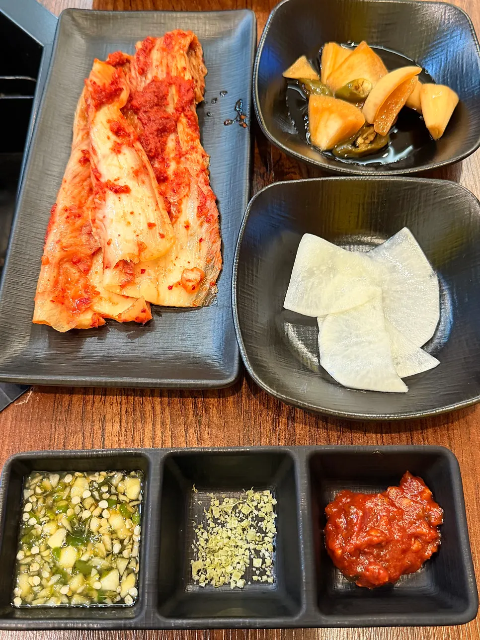 Plate of homemade side dishes