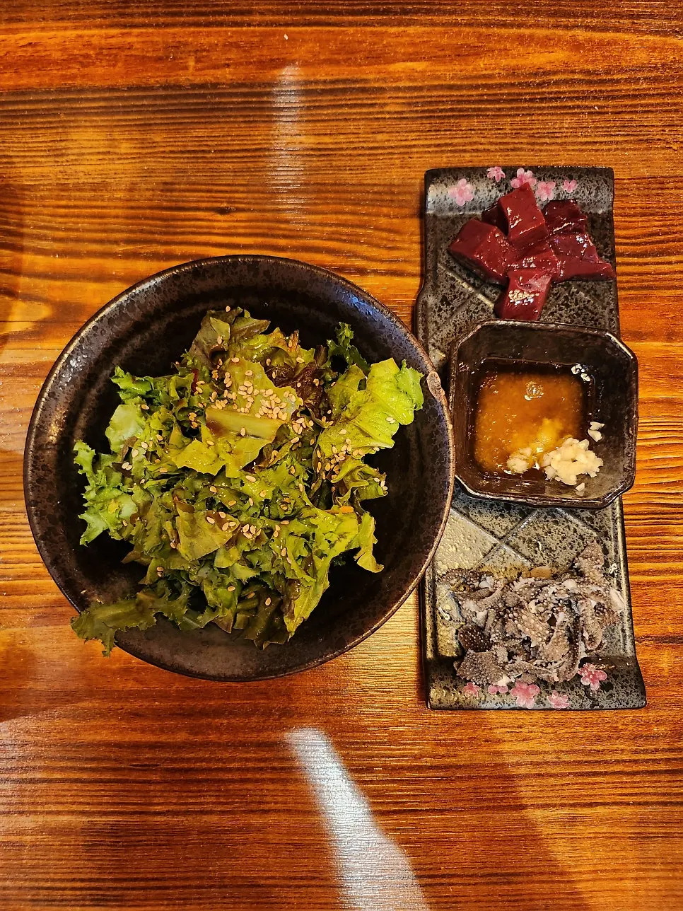 Warm porridge served before the meal