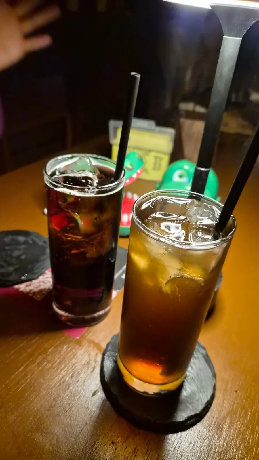 Jack Coke served in a highball-style glass