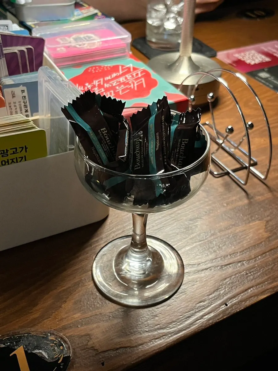 Chocolate con sal marina como aperitivo