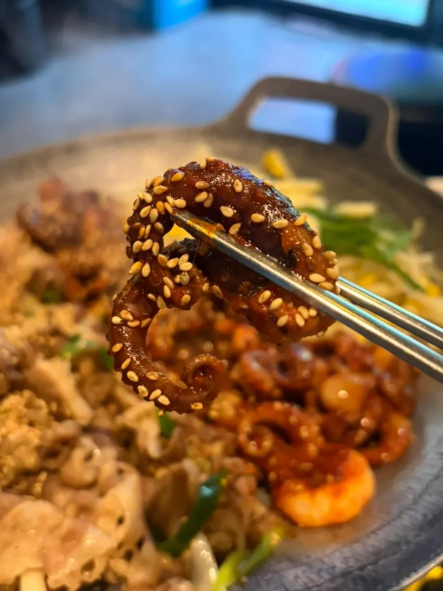 우삼겹을 추가하지 않은 기본 쭈우쭈우 비교 사진