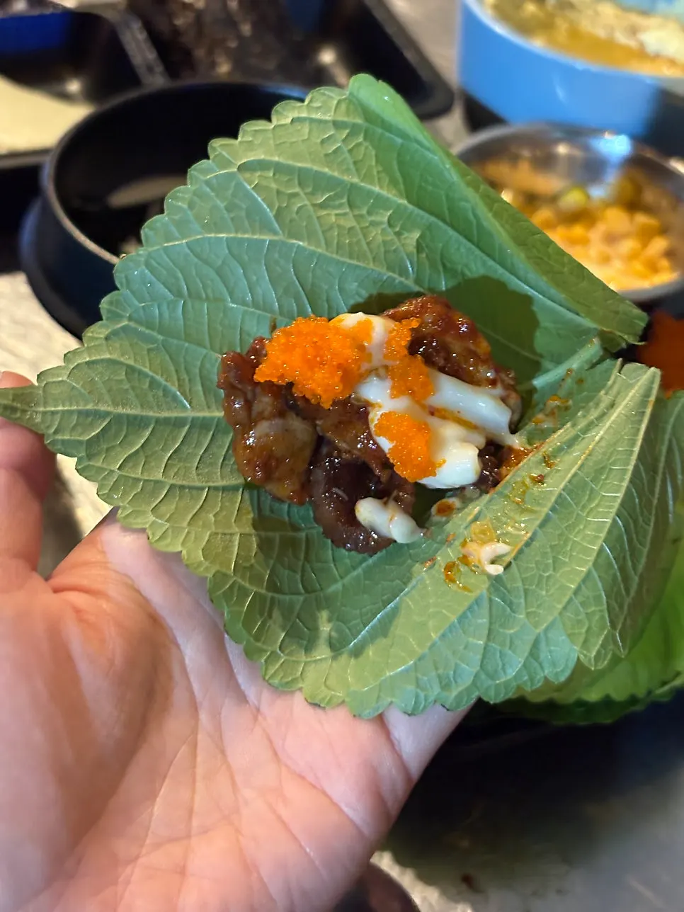 1단계 맵기 쭈삼볶음 철판 전체