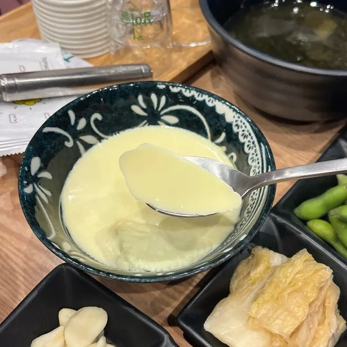 A plate of basic side dishes