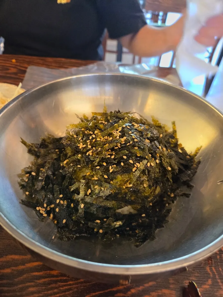 A shareable spread of ppyeo-jjim