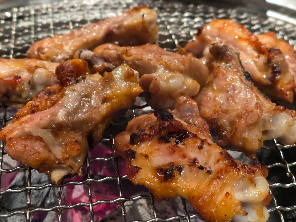 Charcoal-grilled dakgalbi meal at Yanggyegok near Yangjae Station