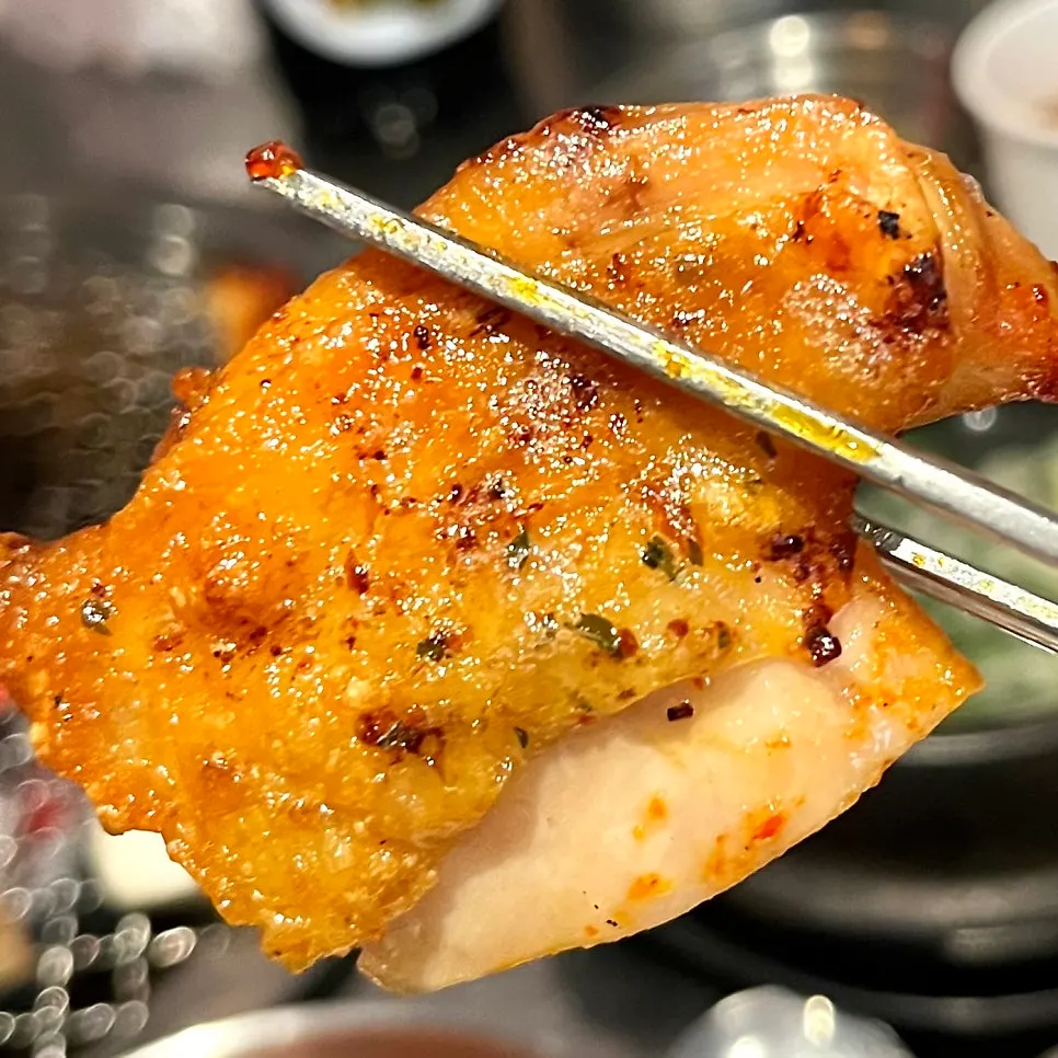 A meal of chicken gomtang and rice