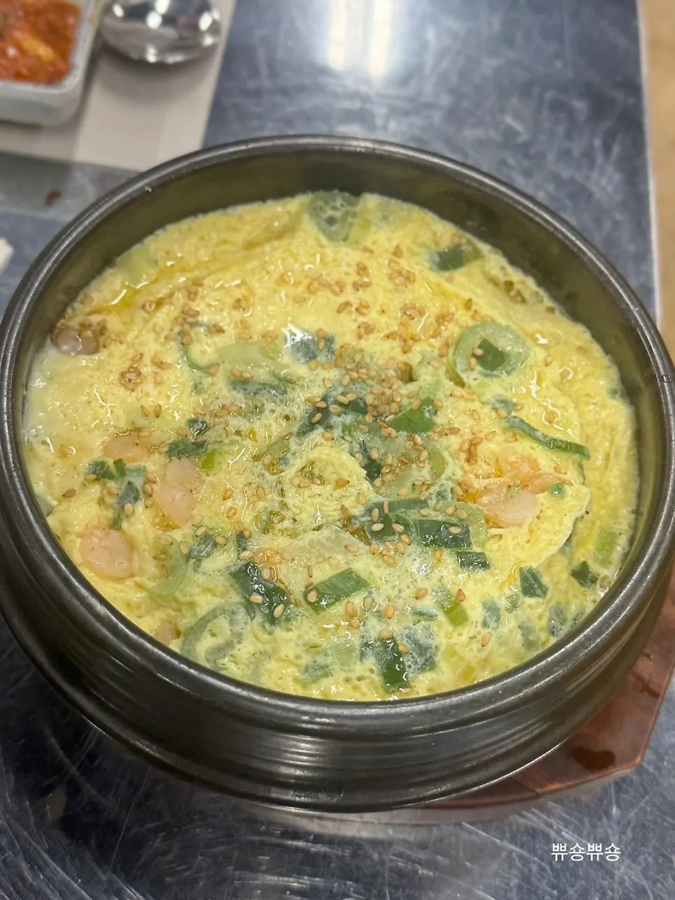 Yeolmu kimchi noodle soup with soft noodles