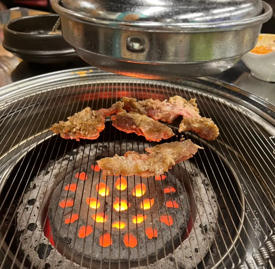 게가 들어간 해장 순두부찌개