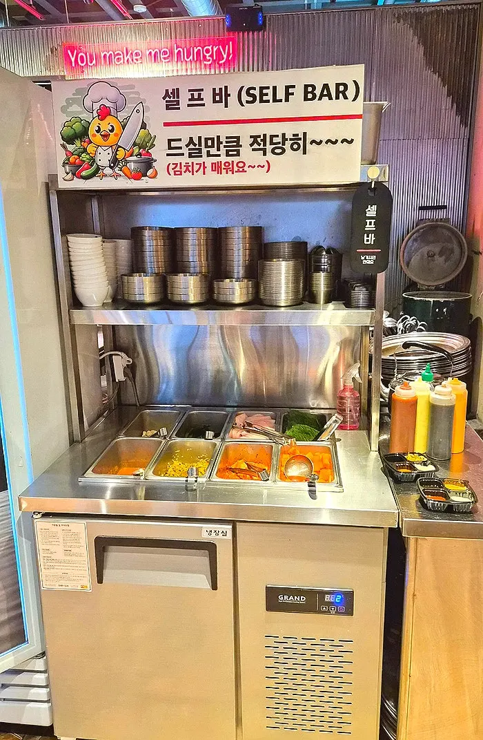Four sauces and basic side dishes