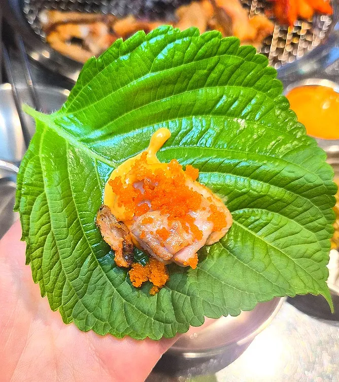 Wasabi mayo and dakgalbi