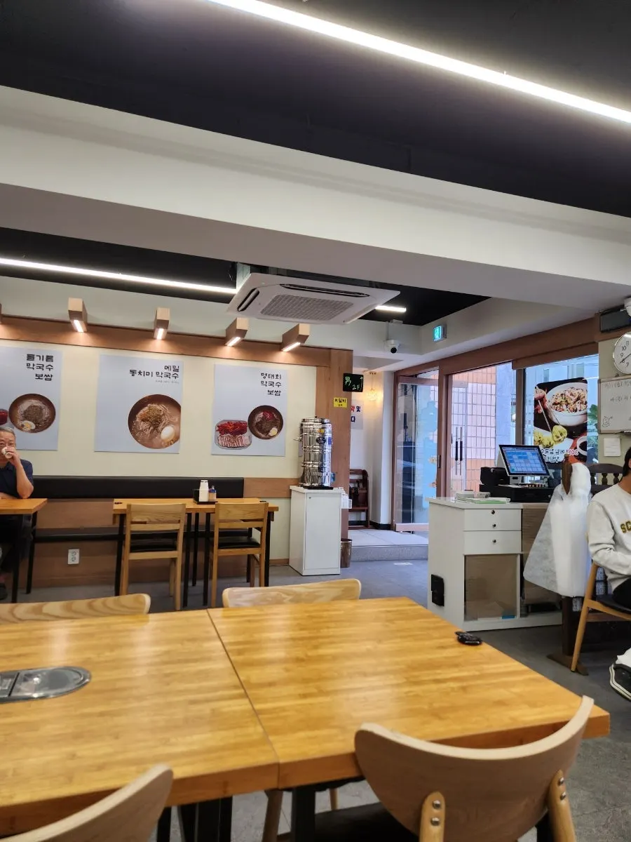 Interior of the Yangjae branch after its recent renovation