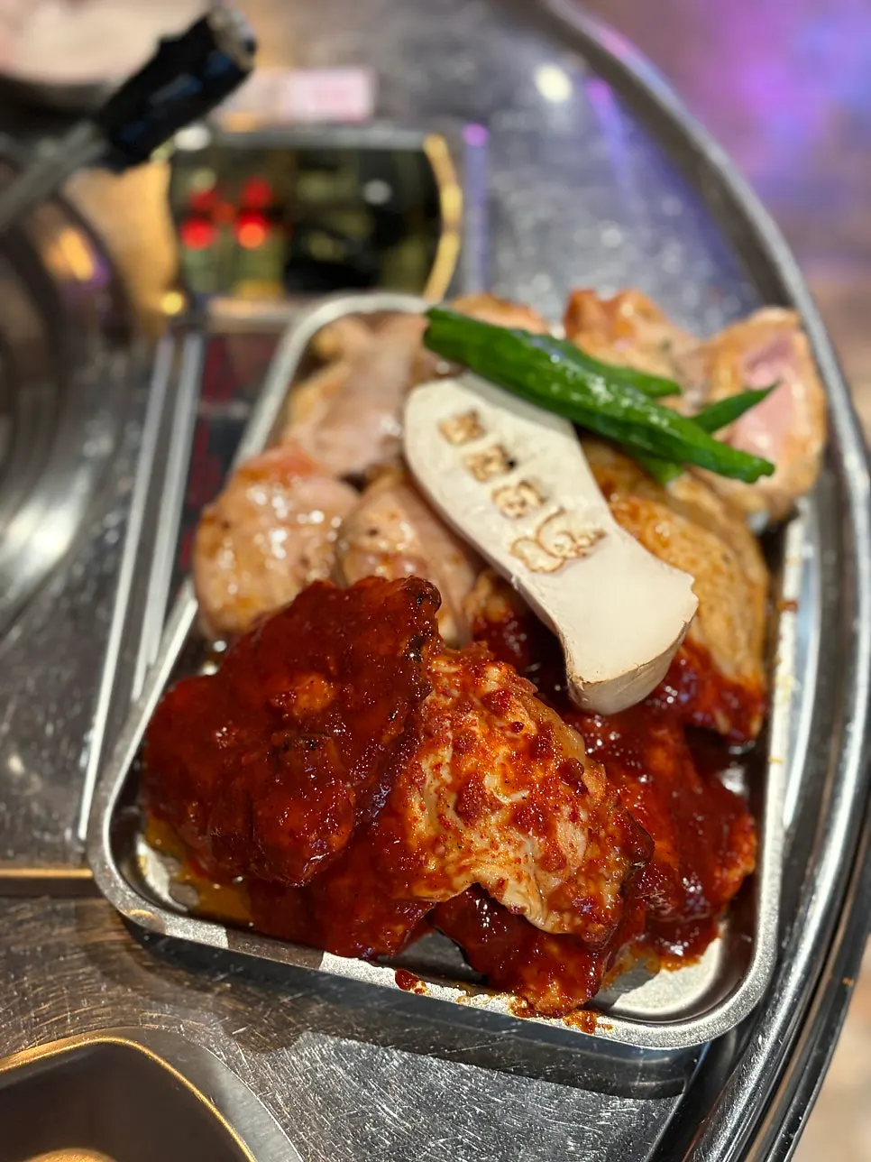 소금 간장 고추장 닭갈비 3종 상차림