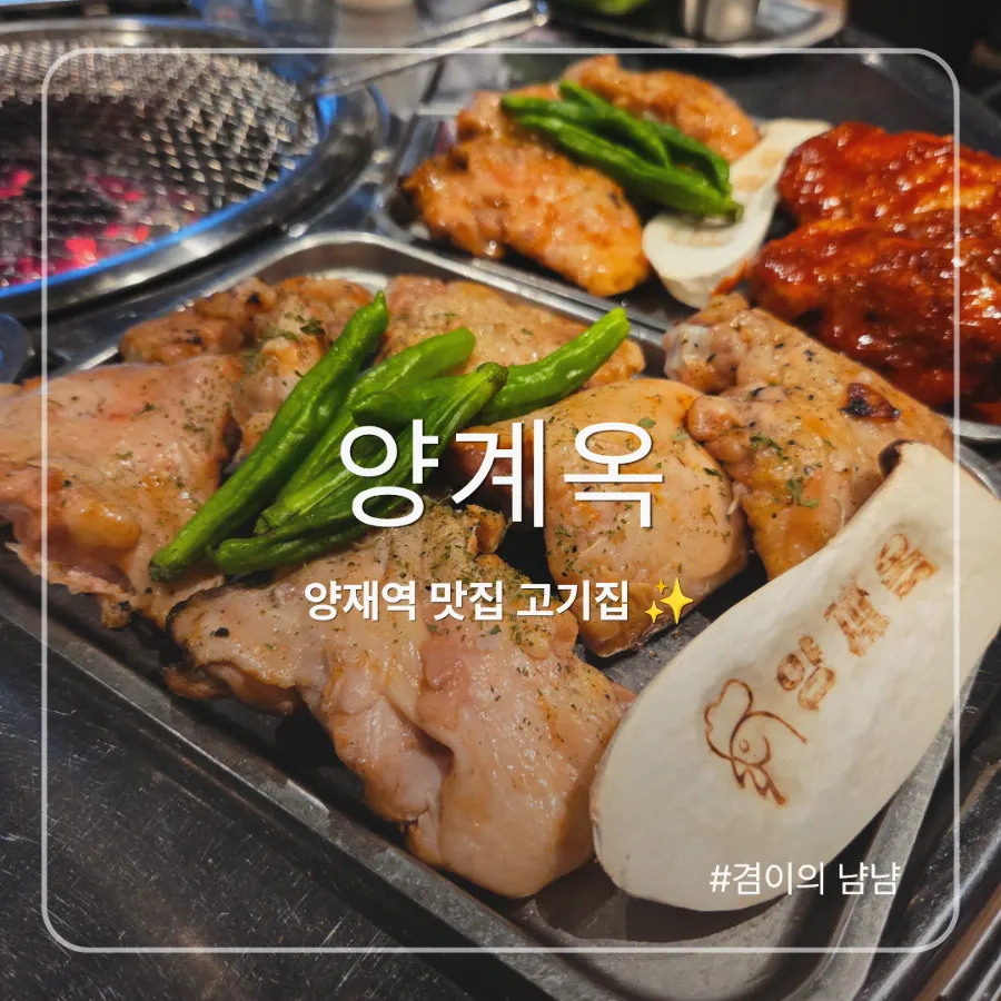 양재역 양계옥 숯불 닭갈비 대표 이미지