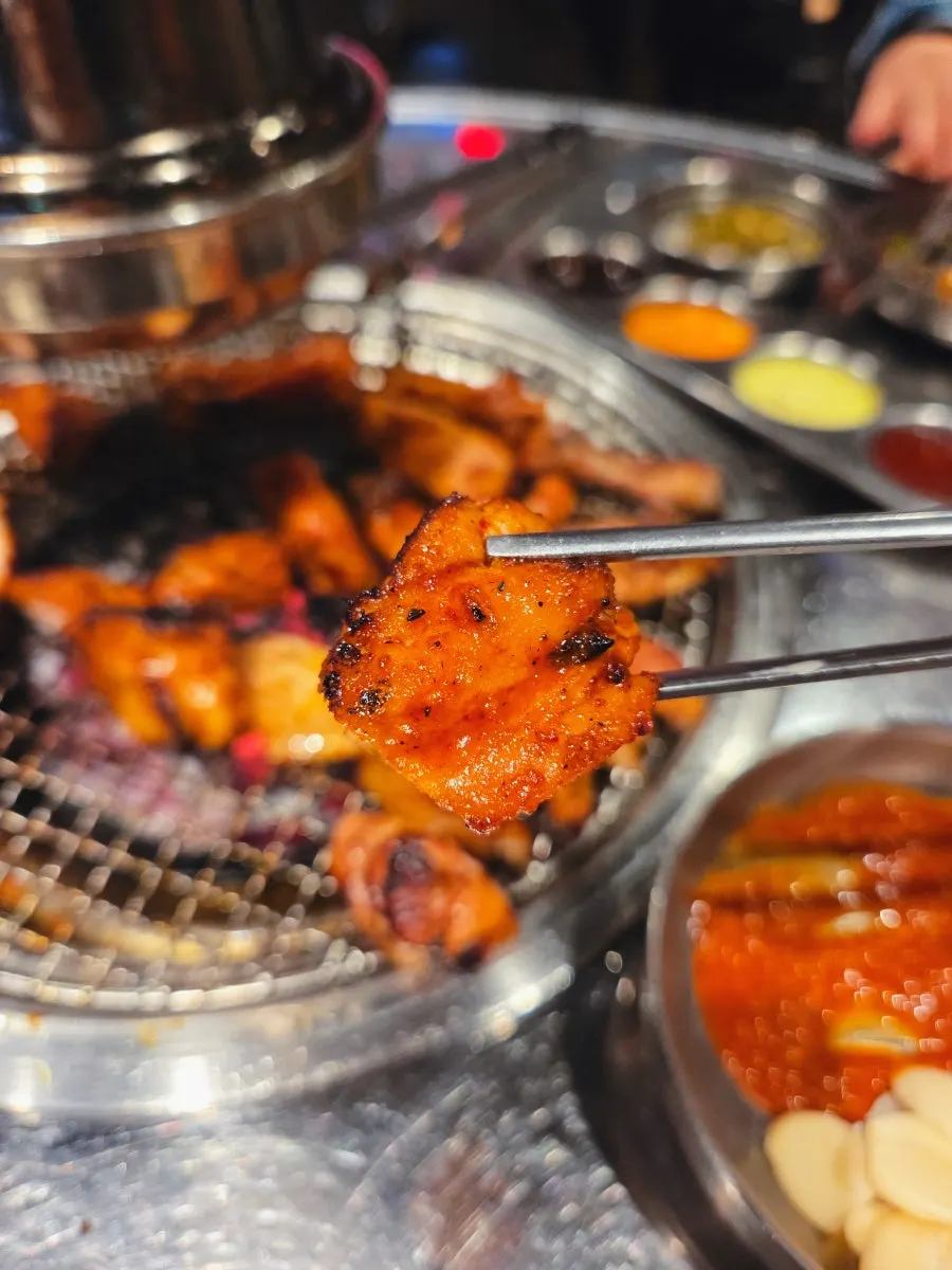 고추장 양념 숯불 닭갈비