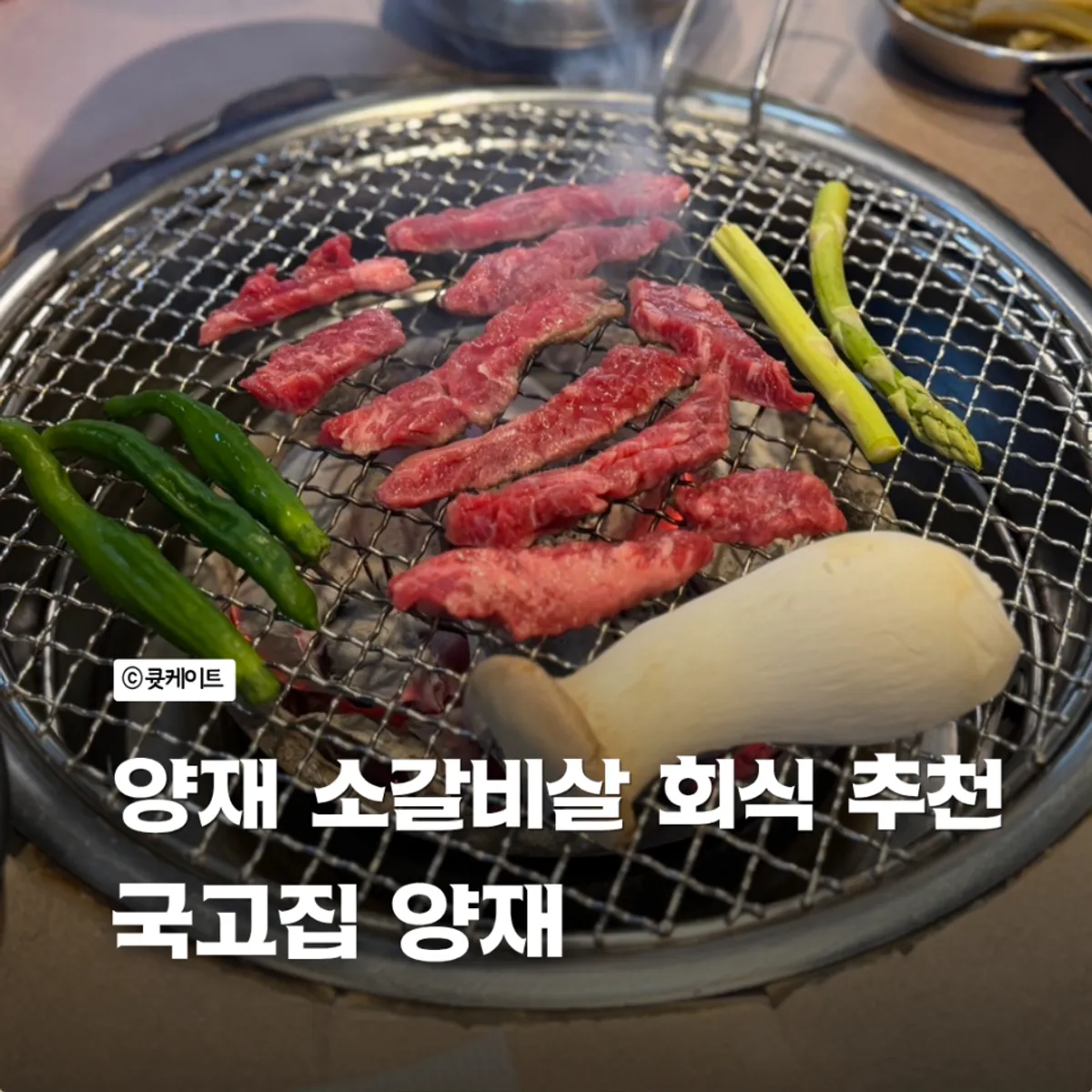 양재역 국고집 숯불 소갈비살 대표 사진