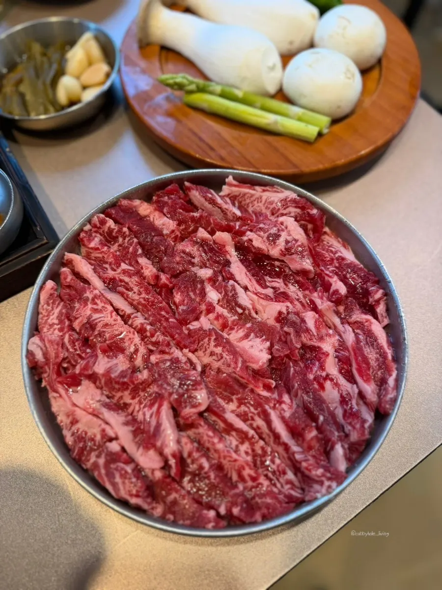 고기 주문 시 무료로 나오는 비지찌개