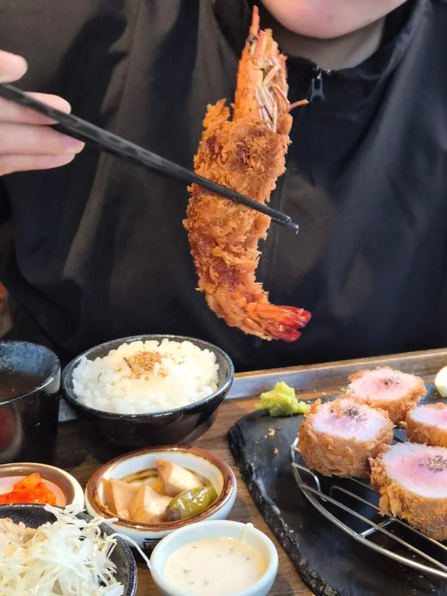 Pork cutlet condiment combinations