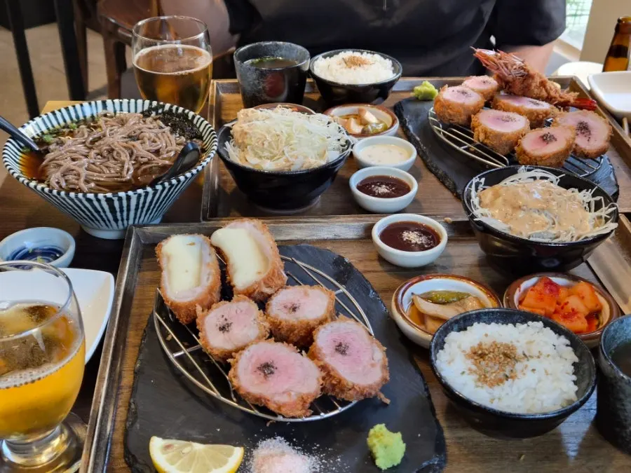 Cheese katsu packed with cheese