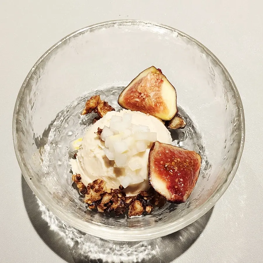 MUSEO Korean fine-dining dinner with potato-shred ice cream in Seocho