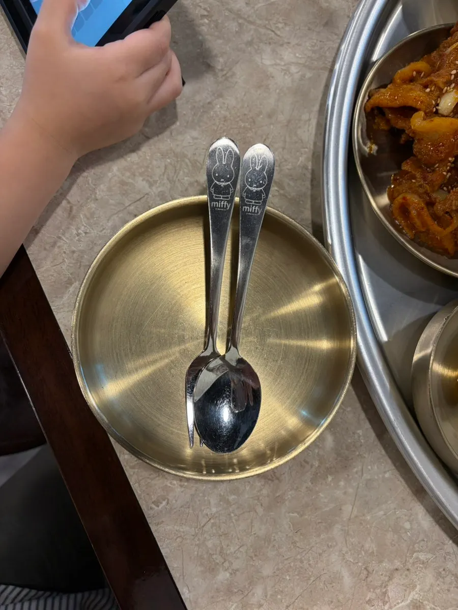 Pork tang broth served with a bowl of rice
