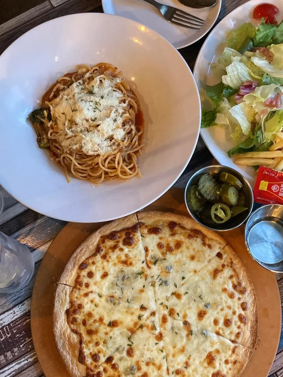 First look upon arriving at Pasta Gram Yangjae Main Branch