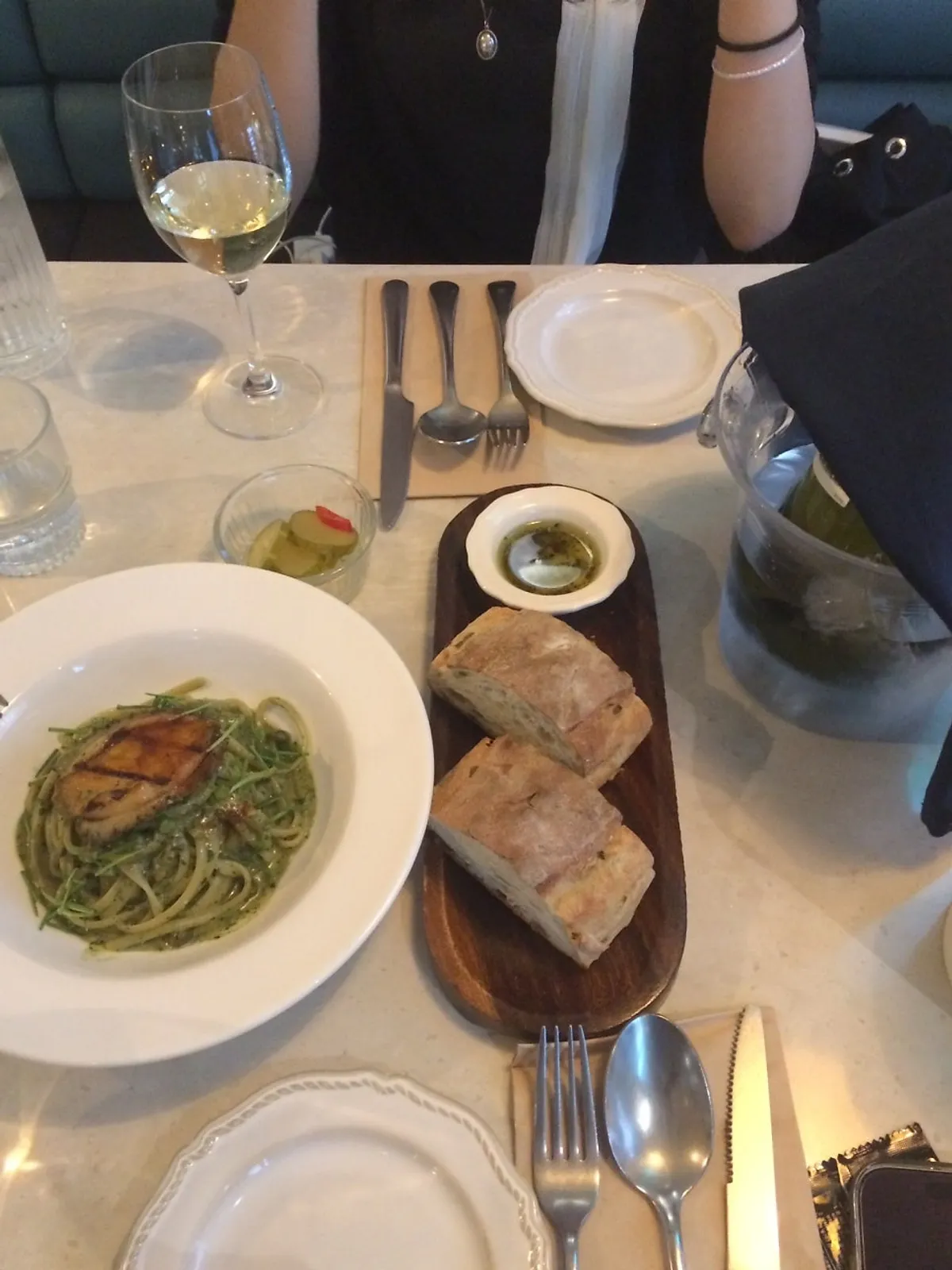 Abalone gonad pasta