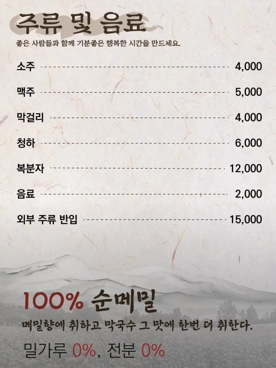매장 테이블과 좌석 모습