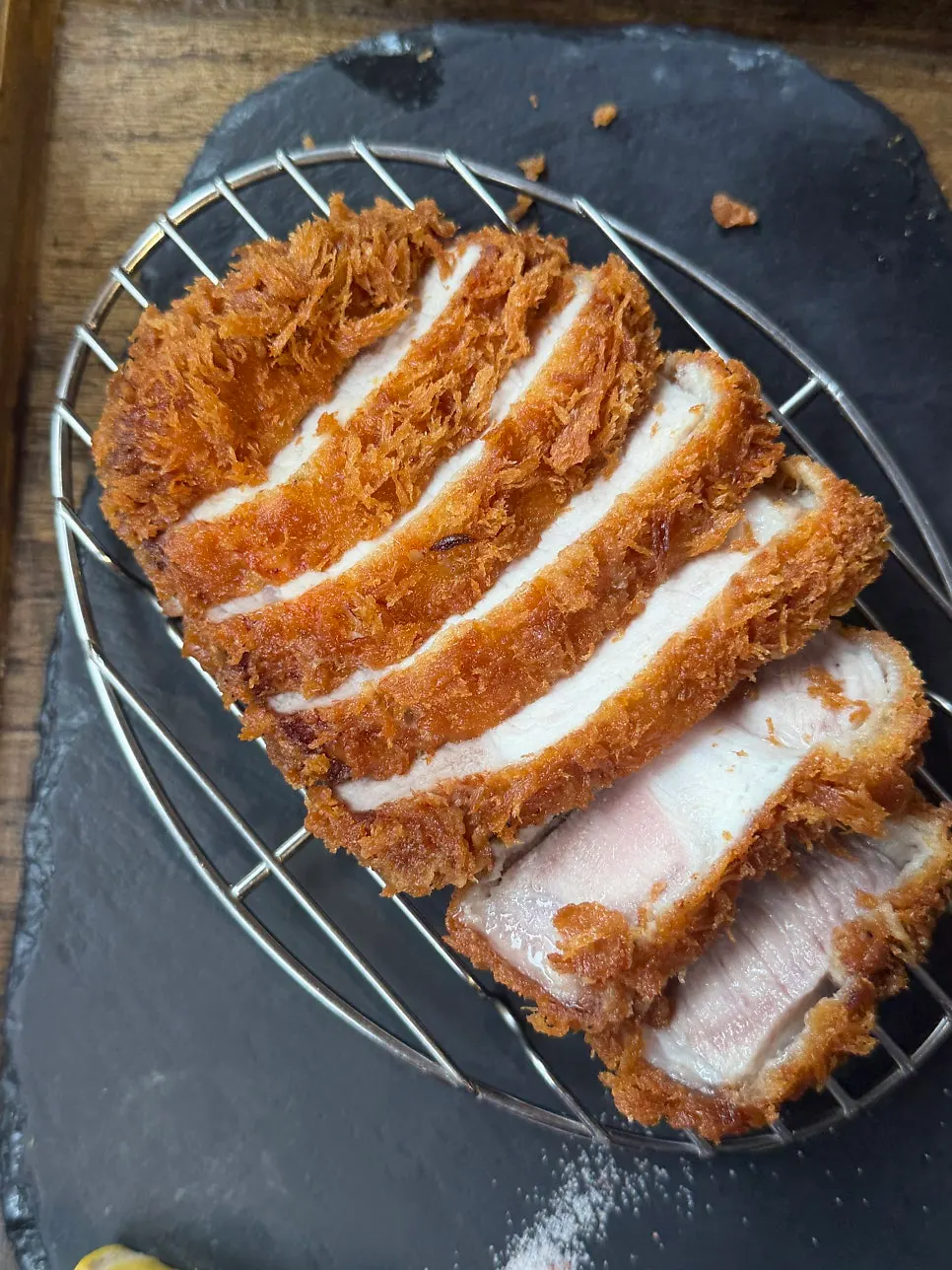 Special loin katsu with gabrisal