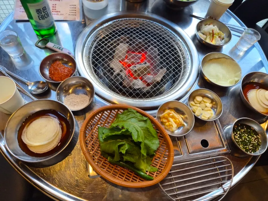 Rib menu price selection