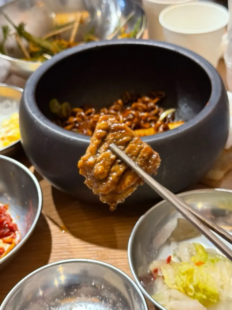 촉촉하고 부드러운 양념갈비 결