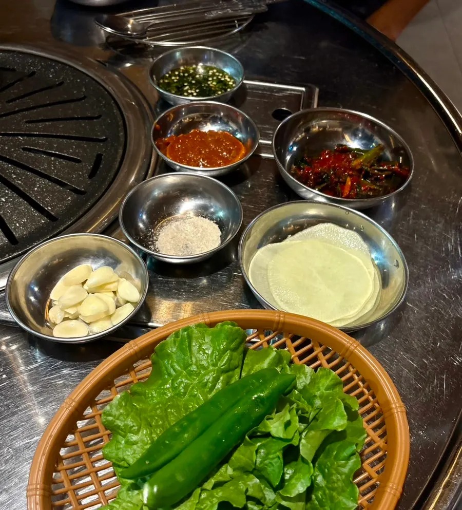 Savory green onion kimchi banchan