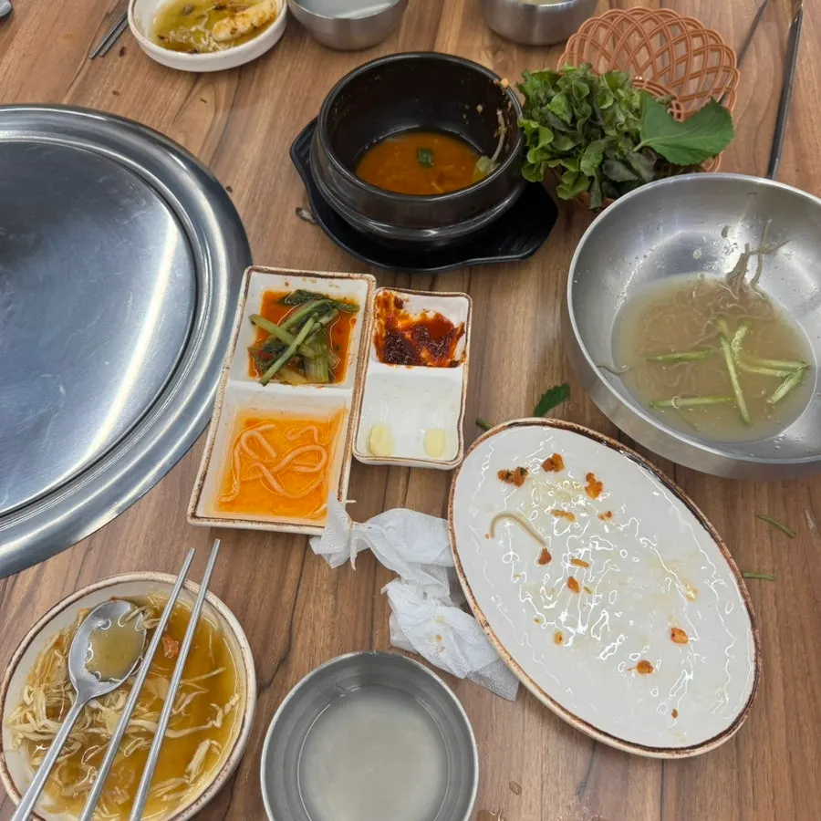 Complimentary buckwheat crepe
