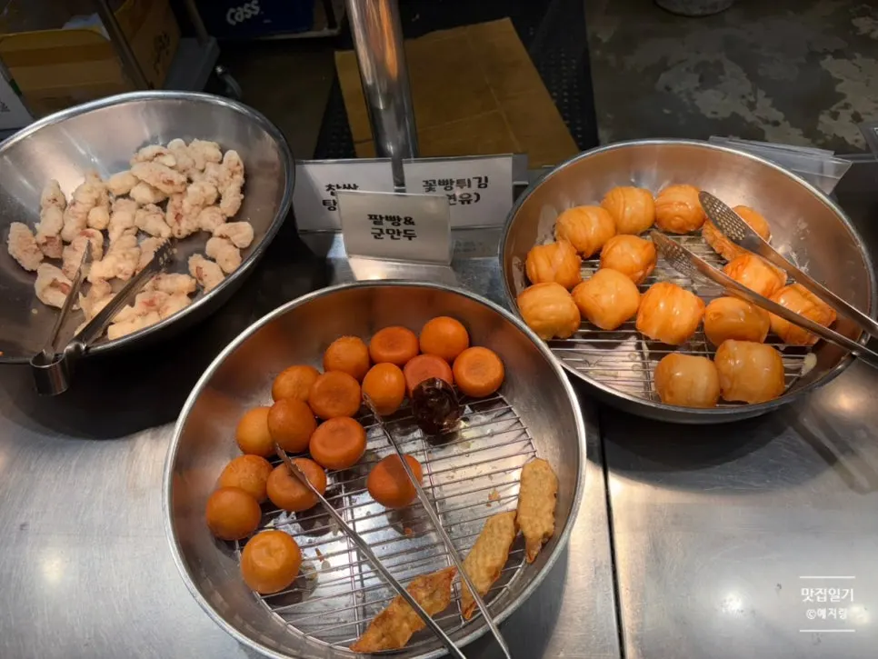 Ganpunggi, yangjangpi, Chinese-style japchae and other dishes